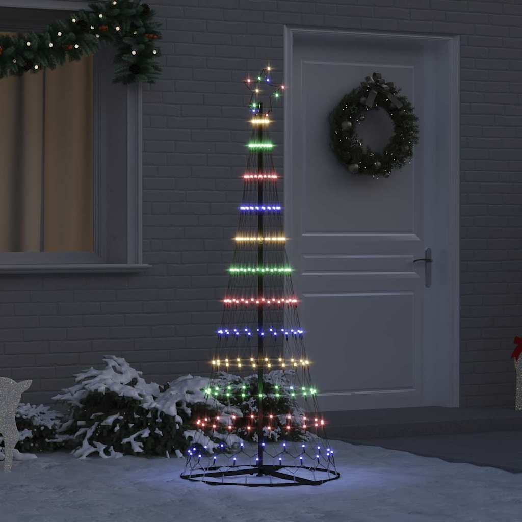 Arbre de Noël LED Multicolore 71 x 71 x 184,5 cm Métal