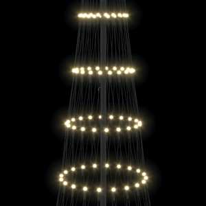LED vánoční strom Teplá bílá 302,5 cm kov - obrázek 7
