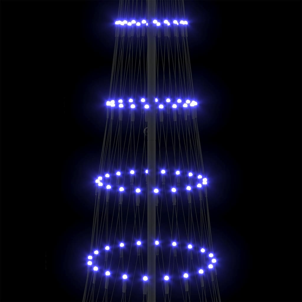LED Χριστουγεννιάτικο Δέντρο Μπλε 100.5 x 100.5 x 302.5 εκ - Image 7