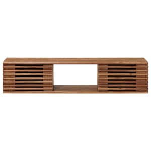 Televizní skříň s úložištěm Přírodní 105 x 30 x 22,5 cm - obrázek 5