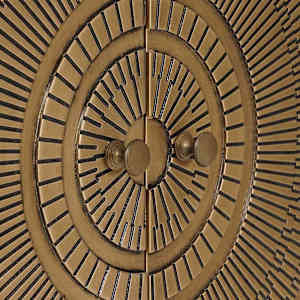 Servírovací skříň Mosaz 53,5 x 30 x 70 cm - obrázek 7