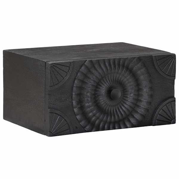 vidaXL K&auml;tevalmistatud &ouml;&ouml;kapid Must 40 x 30 x 20 cm Tugev mango puu