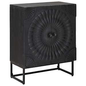 Strani šal Črna 55 x 30 x 70 cm