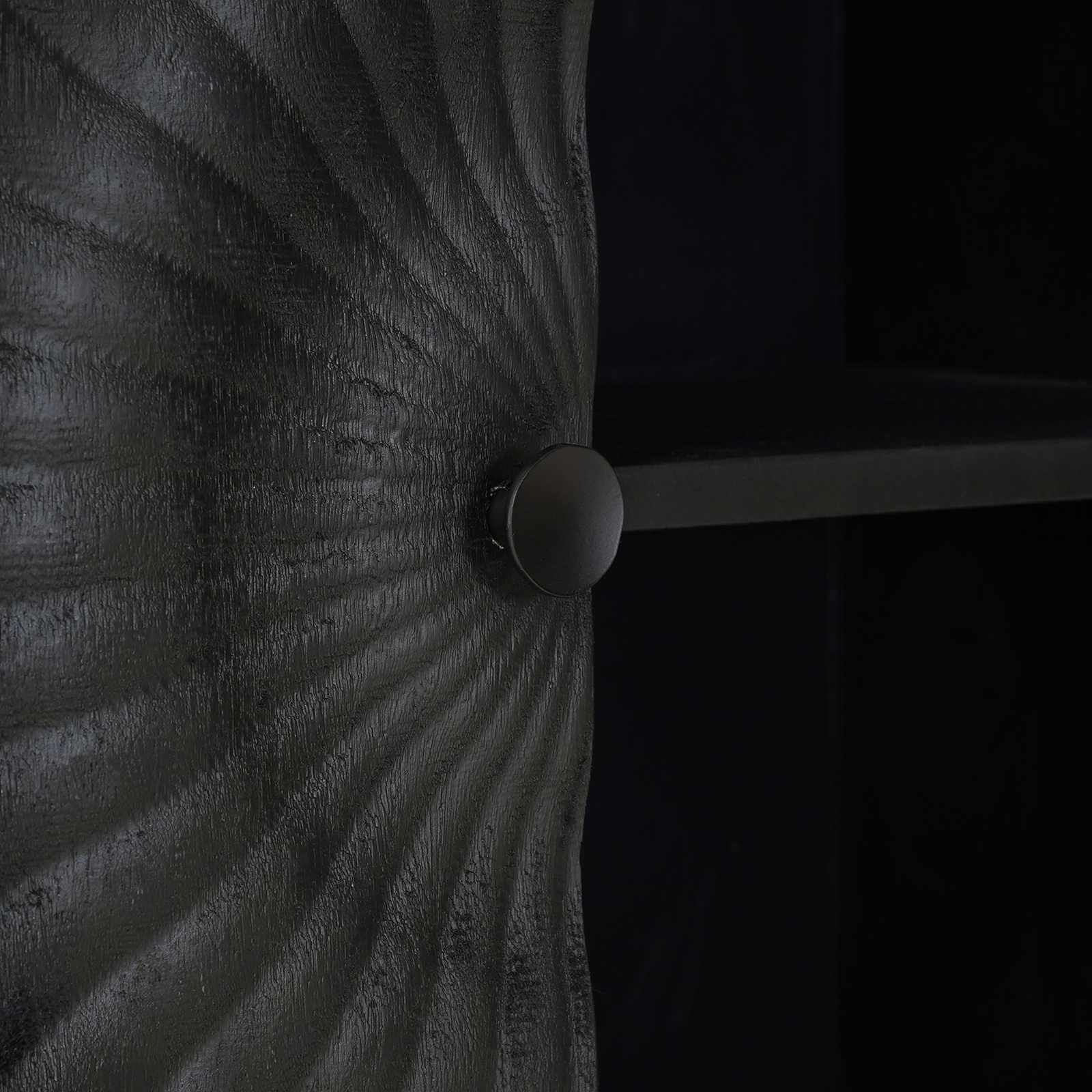 Strani šal Črna 105 x 30 x 68 cm - slika 7