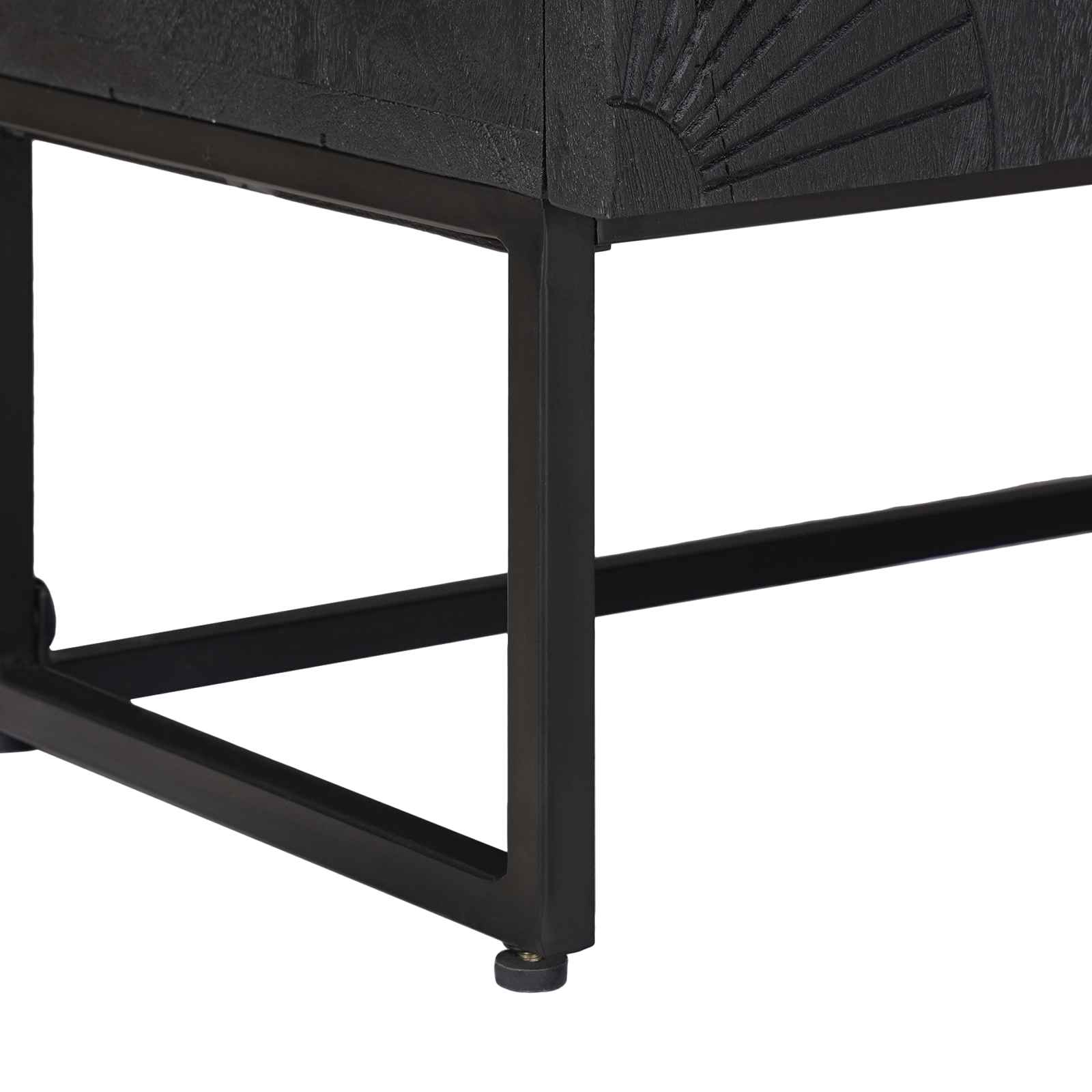 Strani šal Črna 105 x 30 x 68 cm - slika 8