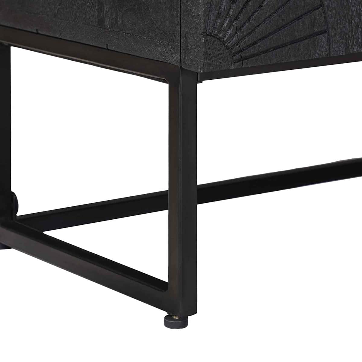 Highboard Sort 35 x 30 x 120 cm - Billede 10
