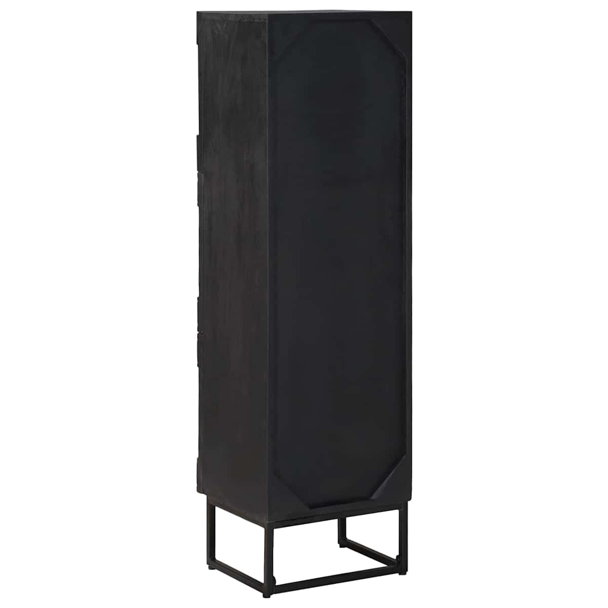 Highboard Sort 35 x 30 x 120 cm - Billede 7