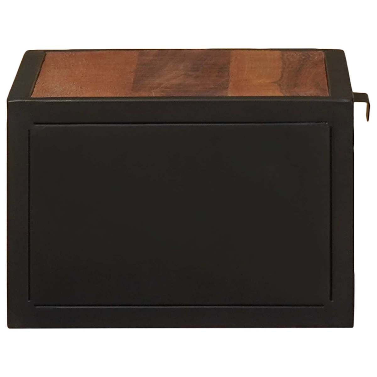 Håndlavet natbord Naturfarvet 40 x 30 x 20 cm Massivt mangotræ - Billede 7