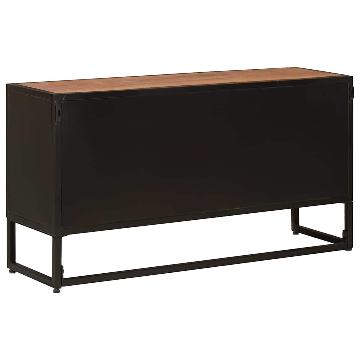 Sideboard 105 x 30 x 55 cm Massivt Mango Træ og Ingeniørtræ - Billede 8
