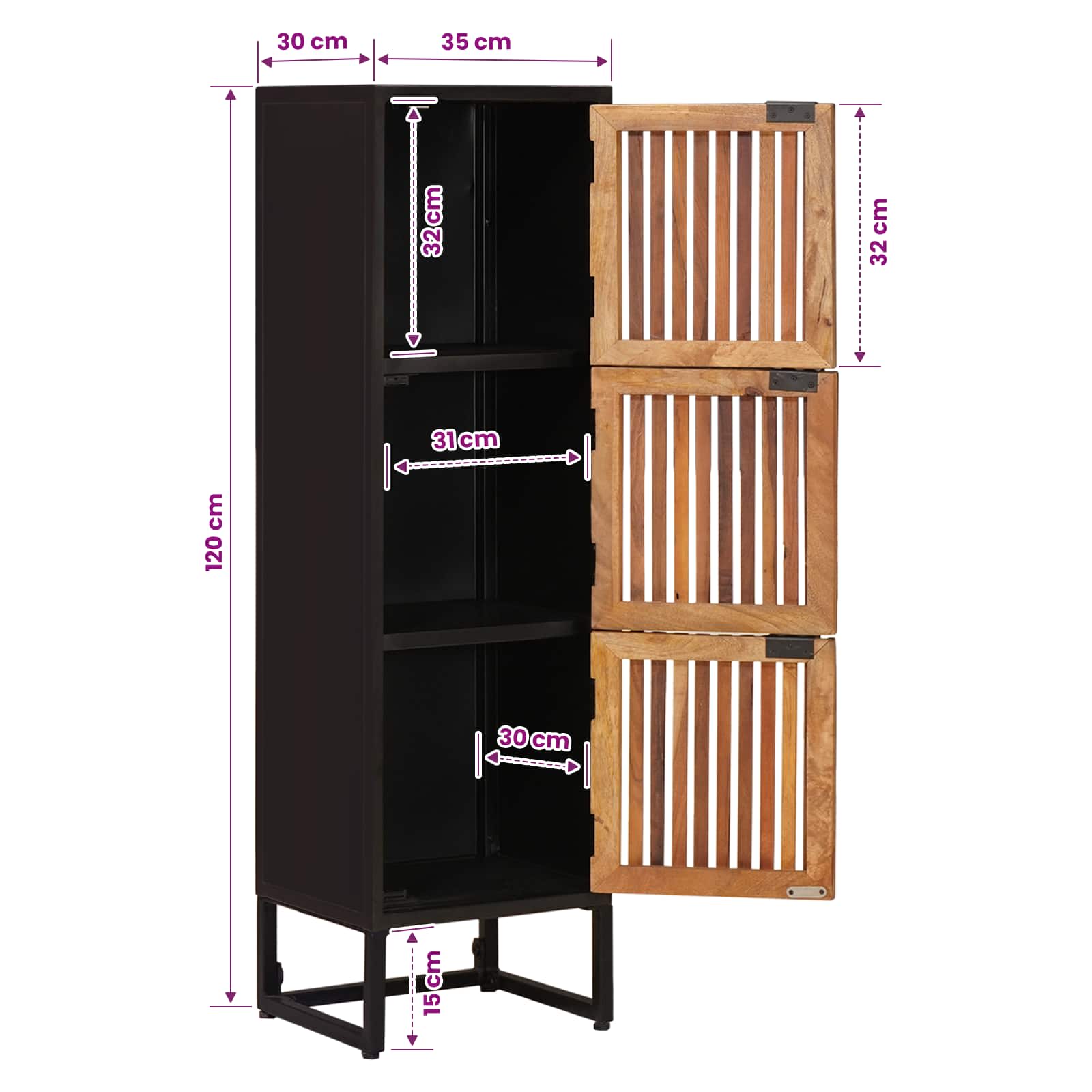 Highboard size guide