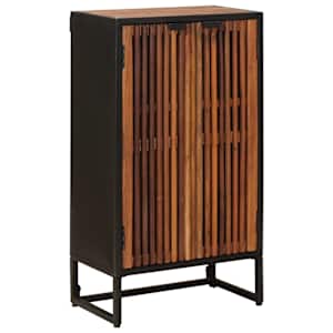 vidaXL K&otilde;rgushein 53 x 30 x 95 cm Sooline Mango Puit ja T&ouml;&ouml;deldud Puit