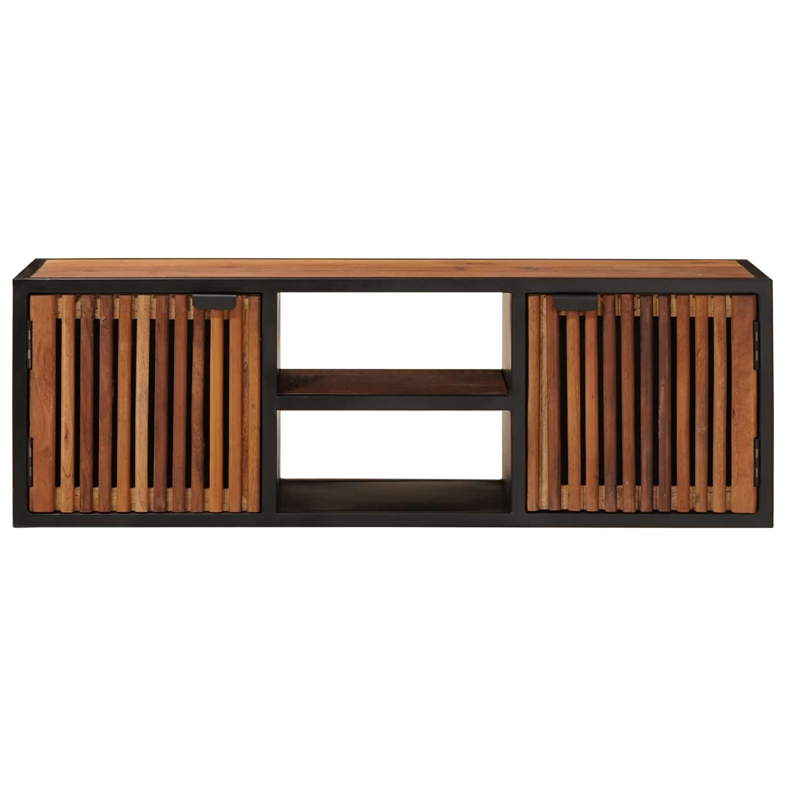 TV-kast 105 x 30 x 35 cm Massief Mango Hout en Geengineerd Hout image 5