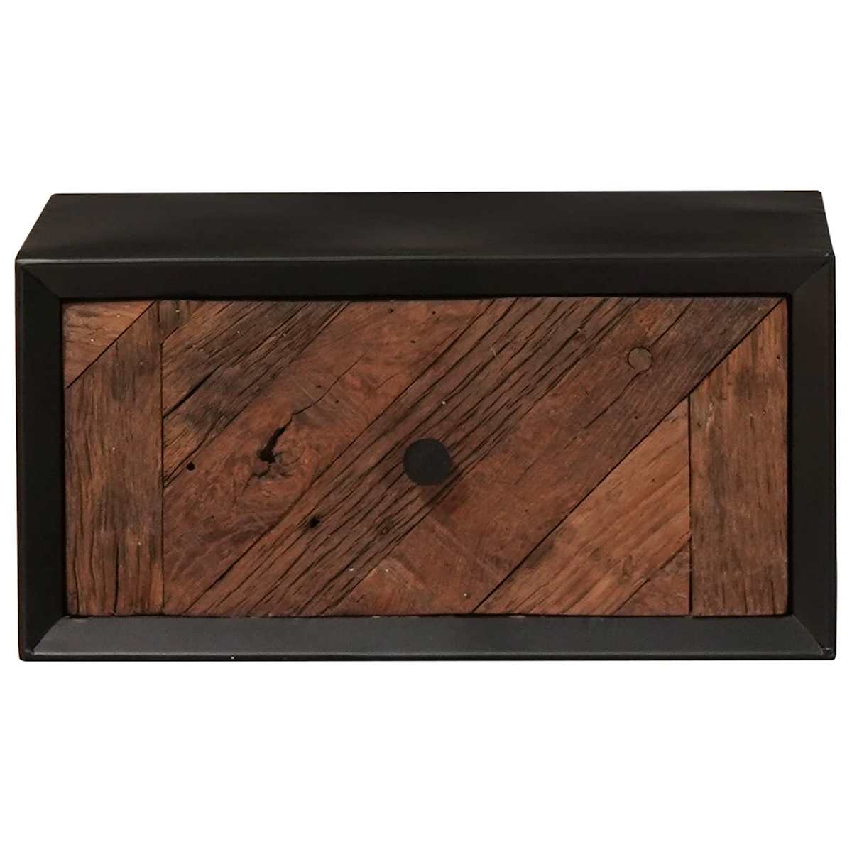 Håndlavet natbord Naturfarvet 40 x 30 x 20 cm - Billede 6