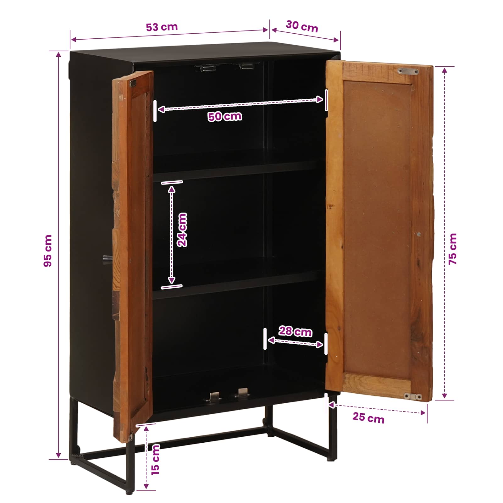 Highboard size guide