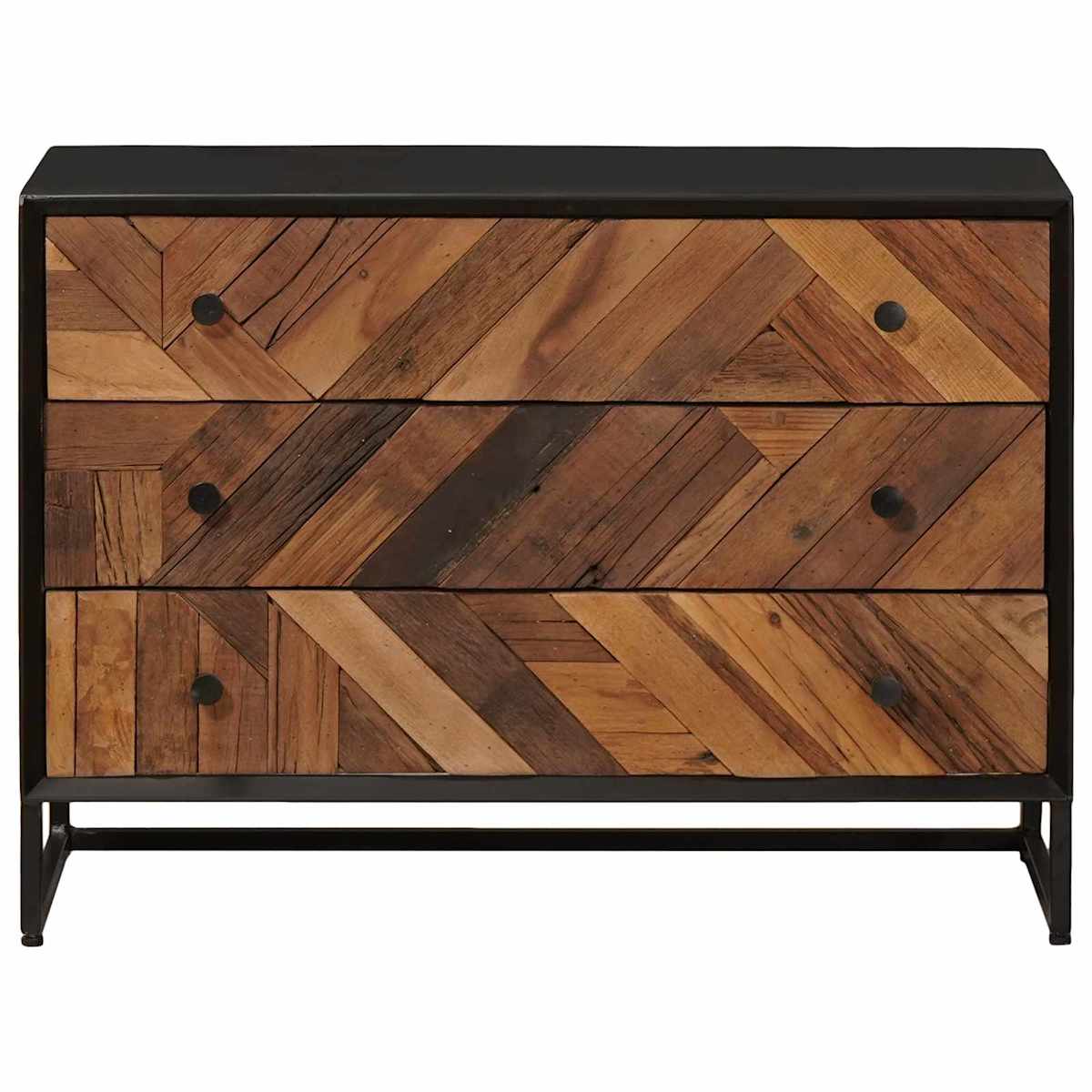 Skuffeskab med skuffe 75 x 30 x 54 cm - Billede 6