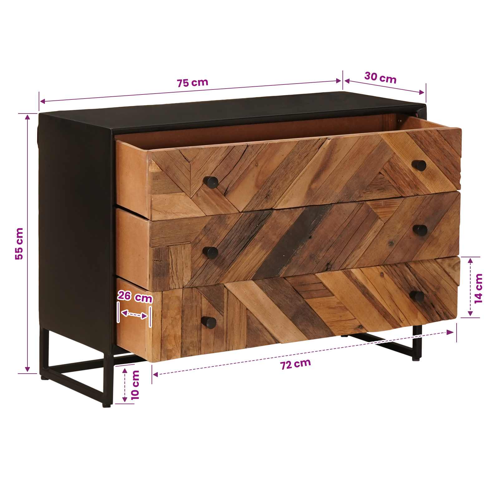 Drawer Cabinet size guide