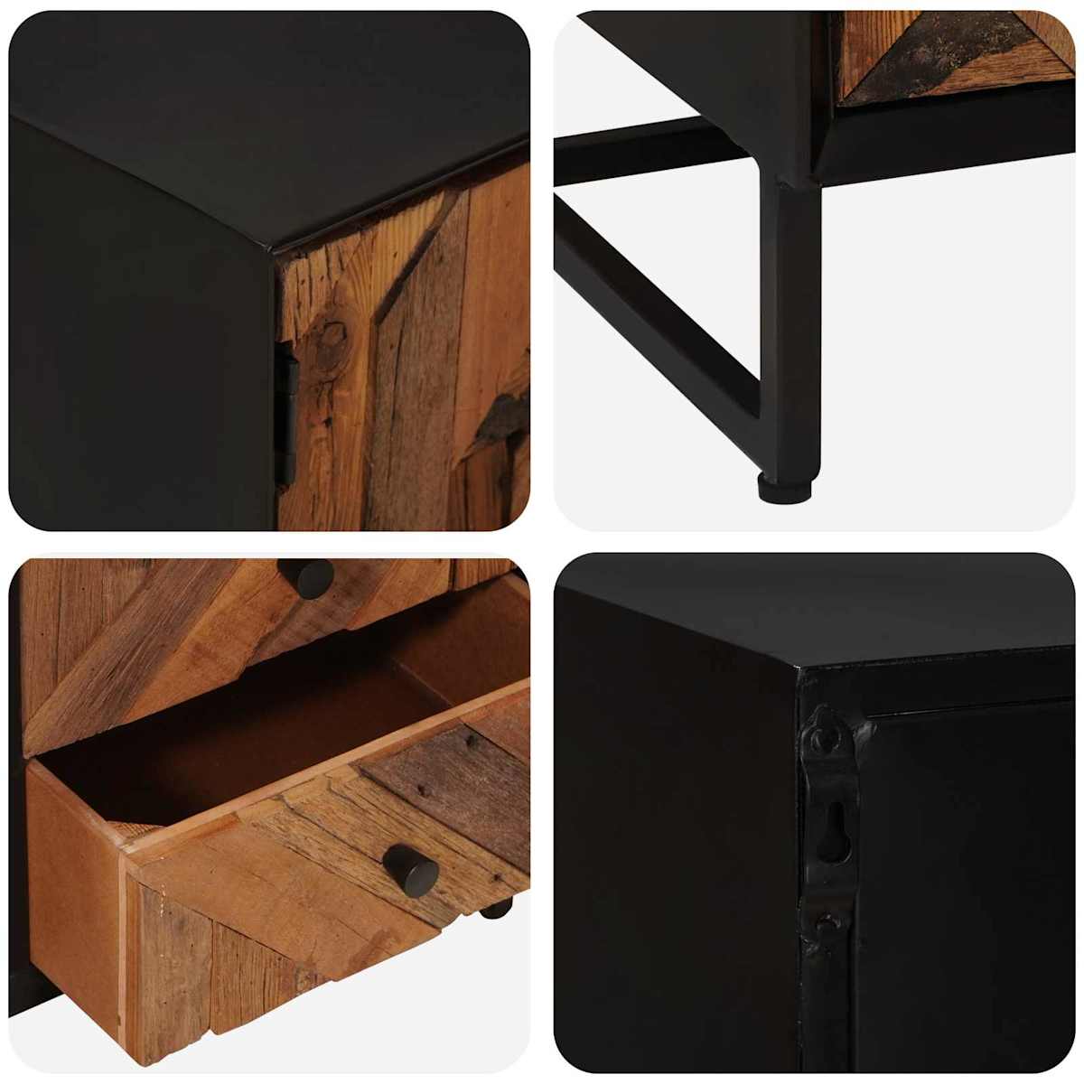 TV-skab med skuffe med opbevaring med dør 105 x 30 x 40 cm - Billede 9
