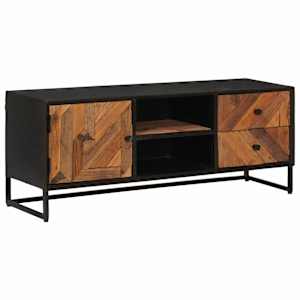 vidaXL Telerikapp sahtliga ladustamisega uksega 105 x 30 x 40 cm