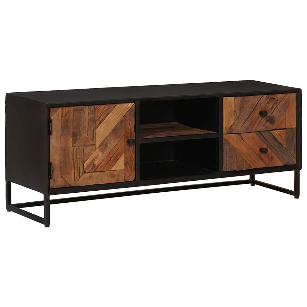 TV-skab med skuffe med opbevaring med dør 105 x 30 x 40 cm - Billede 3