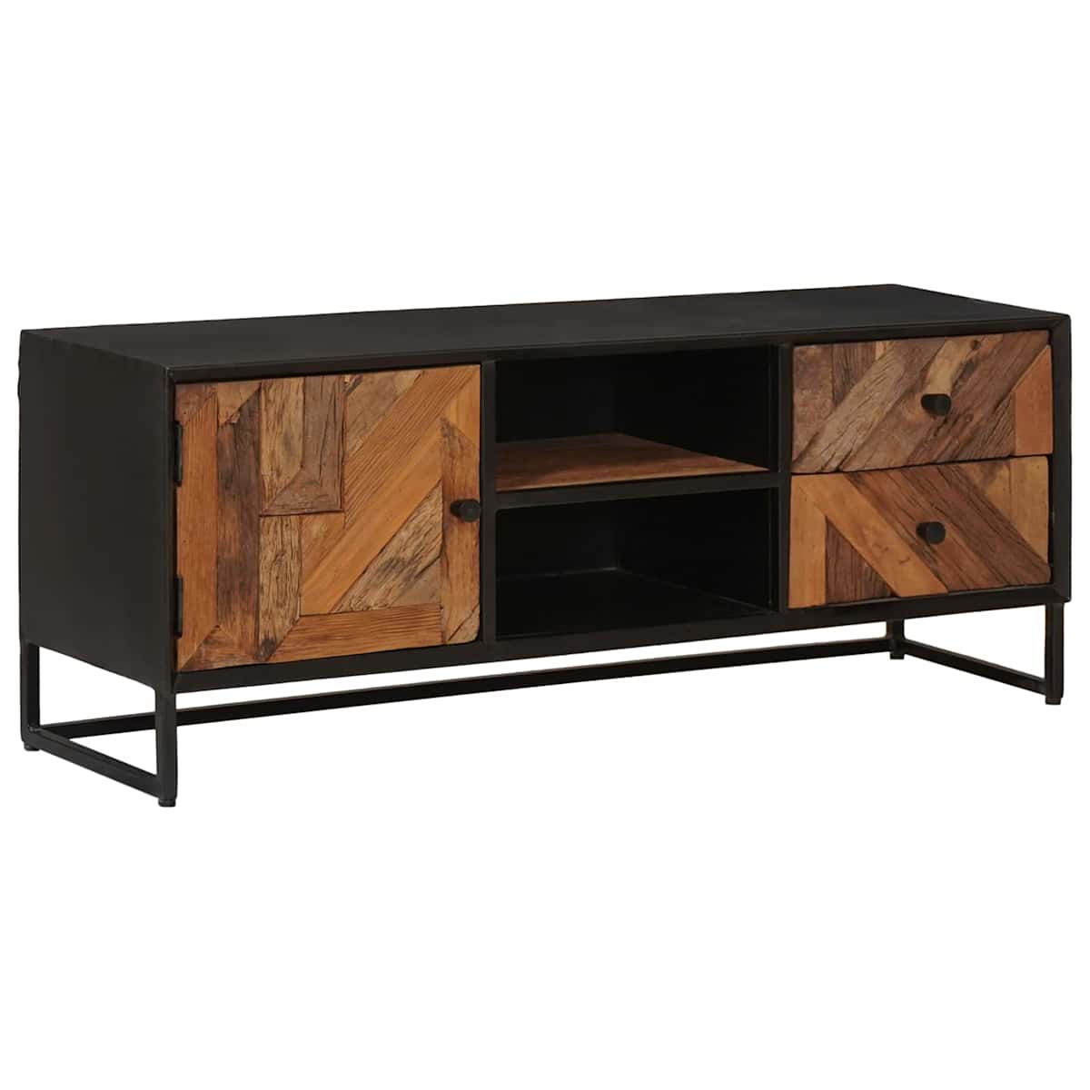 TV-skab med skuffe med opbevaring med dør 105 x 30 x 40 cm - Billede 4