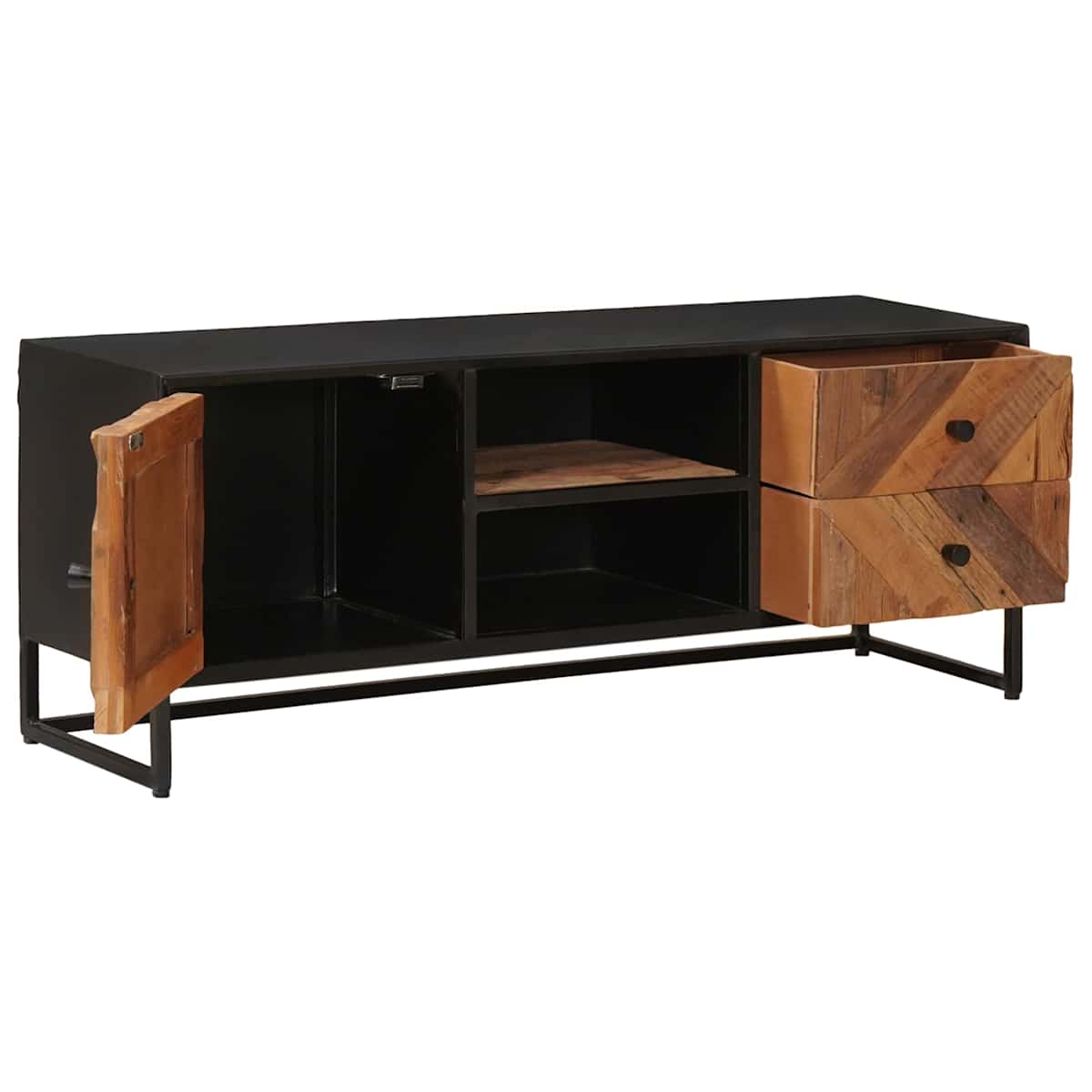 TV-skab med skuffe med opbevaring med dør 105 x 30 x 40 cm - Billede 5