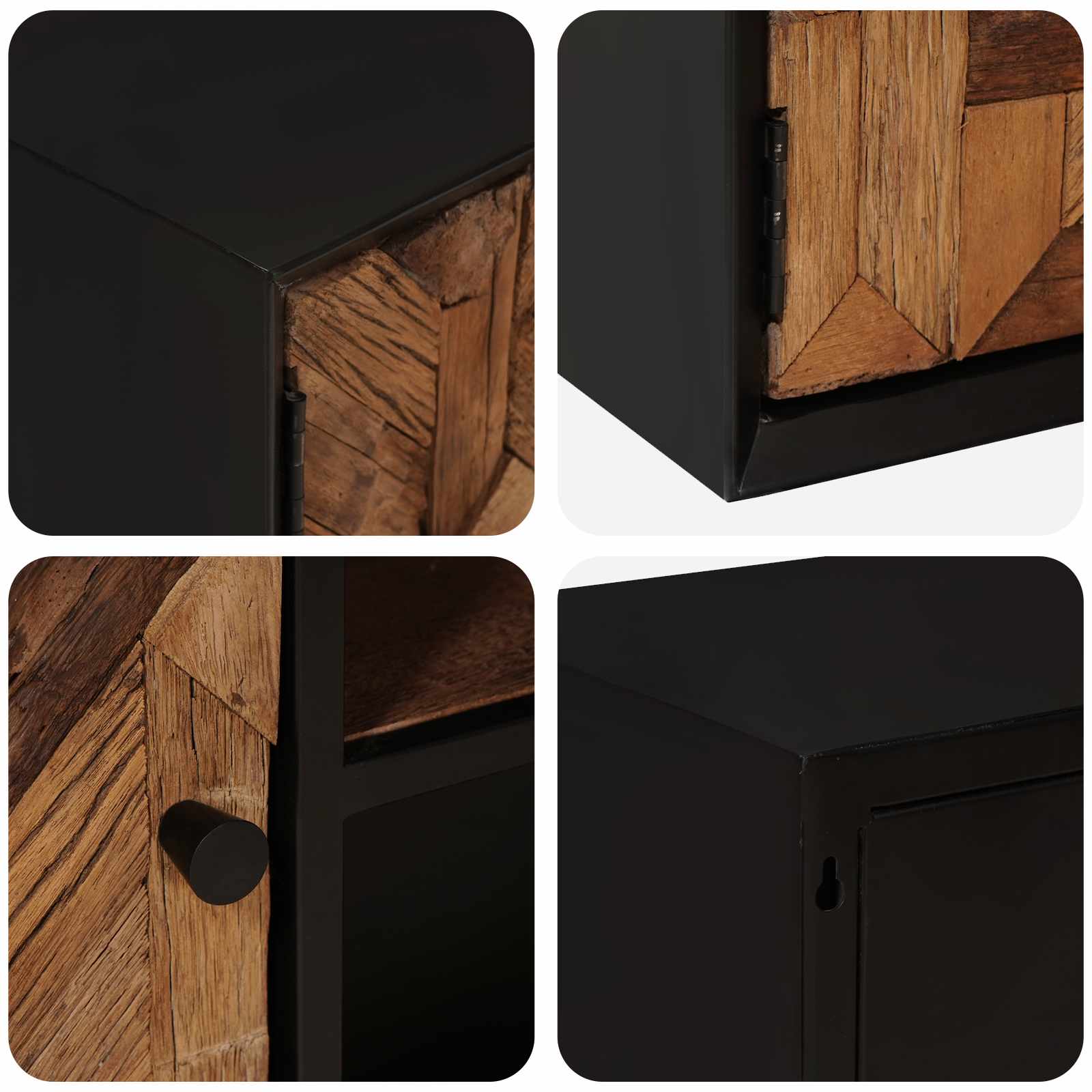 TV omarica 105 x 30 x 35 cm Trdna obnova lesa in inženirski les - slika 9