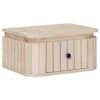 vidaXL K&auml;tevalmistatud &ouml;&ouml;kapid Valge 40 x 30 x 20 cm Tugev mango puu