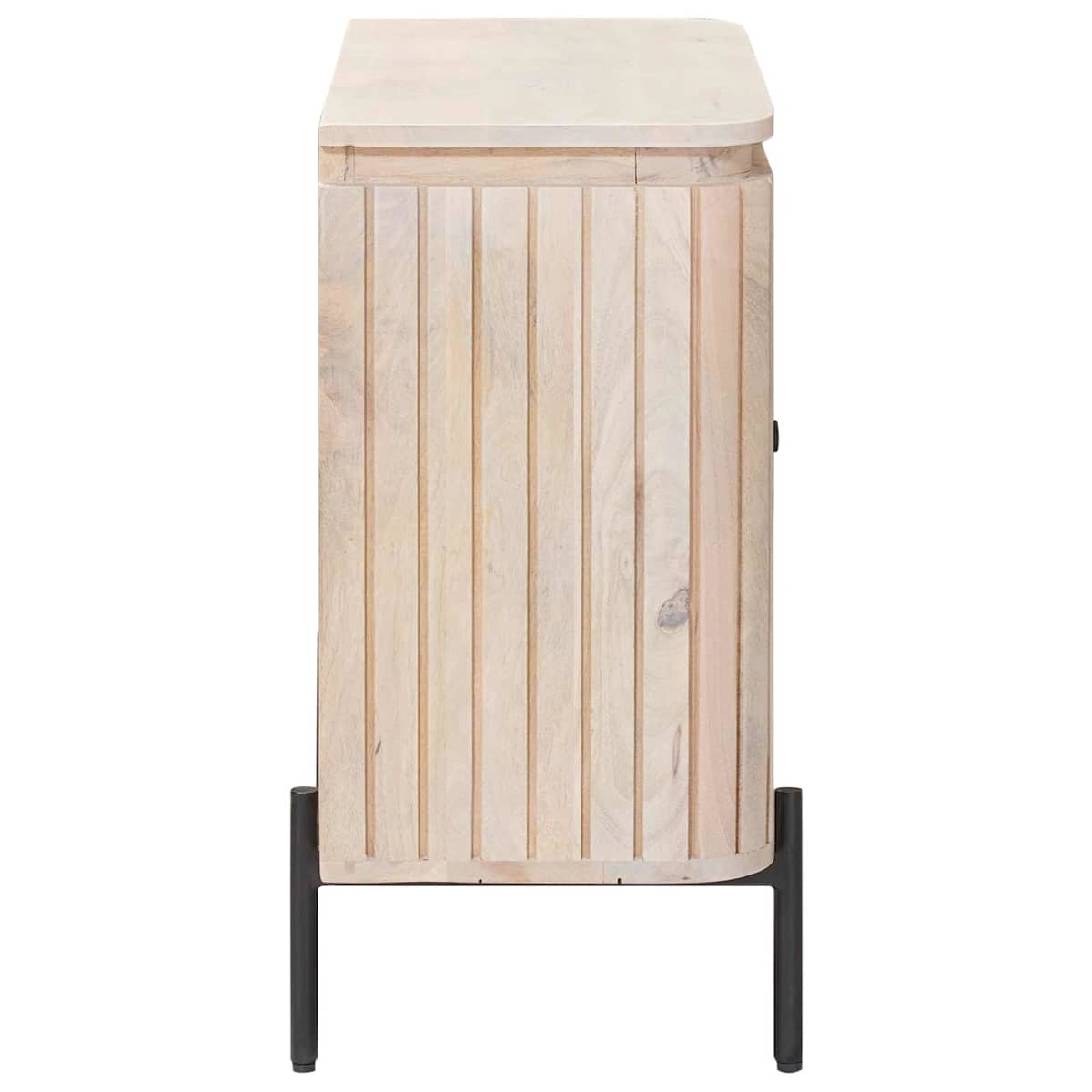 Sideboard 70 x 30 x 65 cm Massivt Mango Træ og Ingeniørtræ - Billede 6