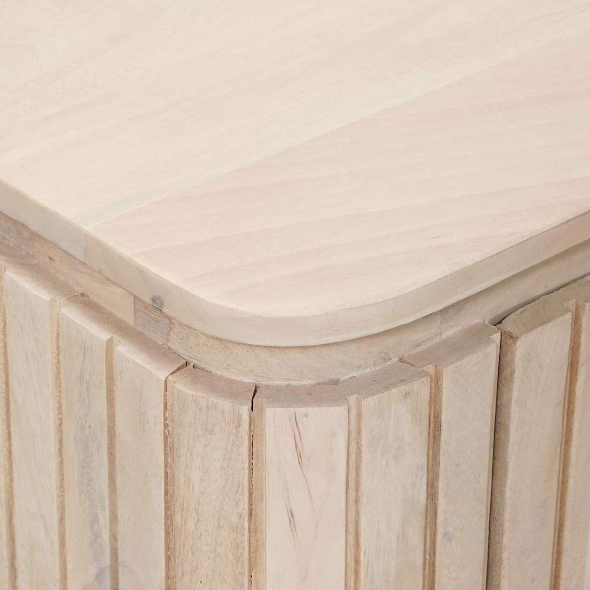 Skuffeskab 70 x 30 x 65 cm Massivt Mango Træ og Ingeniørtræ - Billede 8