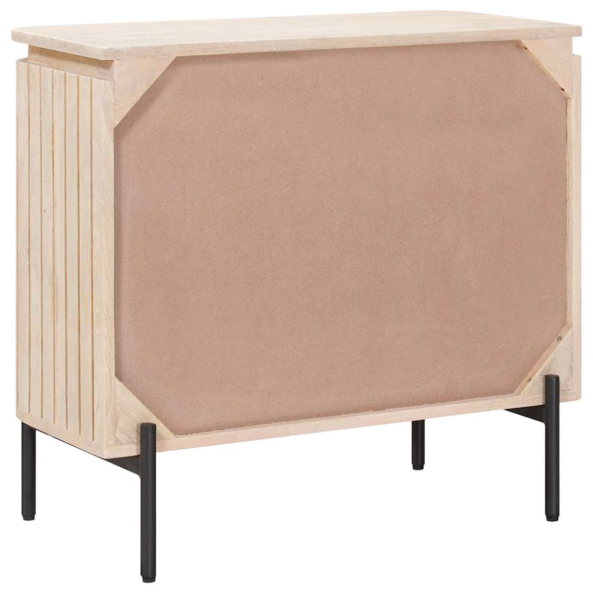 Skuffeskab 70 x 30 x 65 cm Massivt Mango Træ og Ingeniørtræ - Billede 7