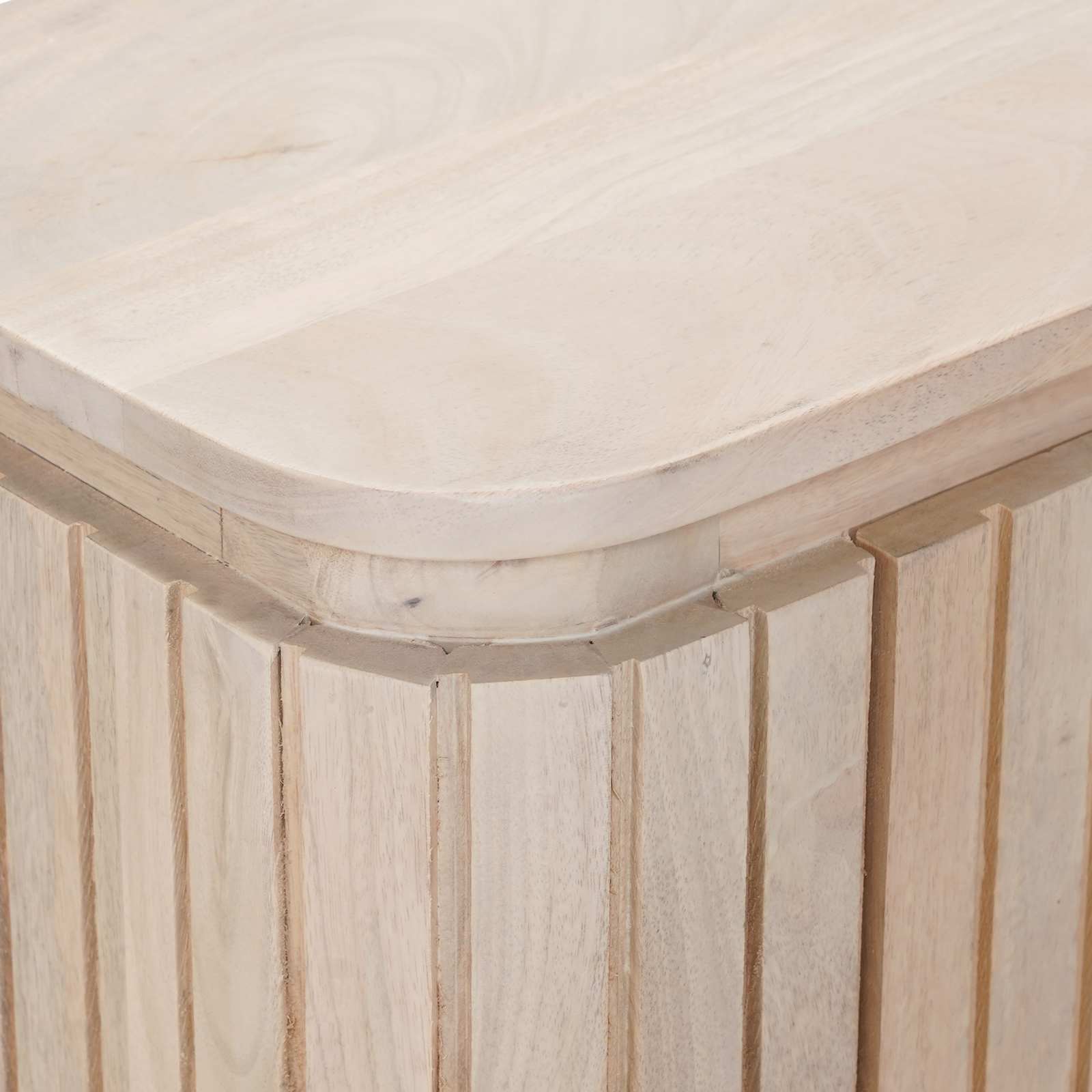 TV-kast 105 x 30 x 45 cm Massief Mango Hout en Geengineerd Hout image 8