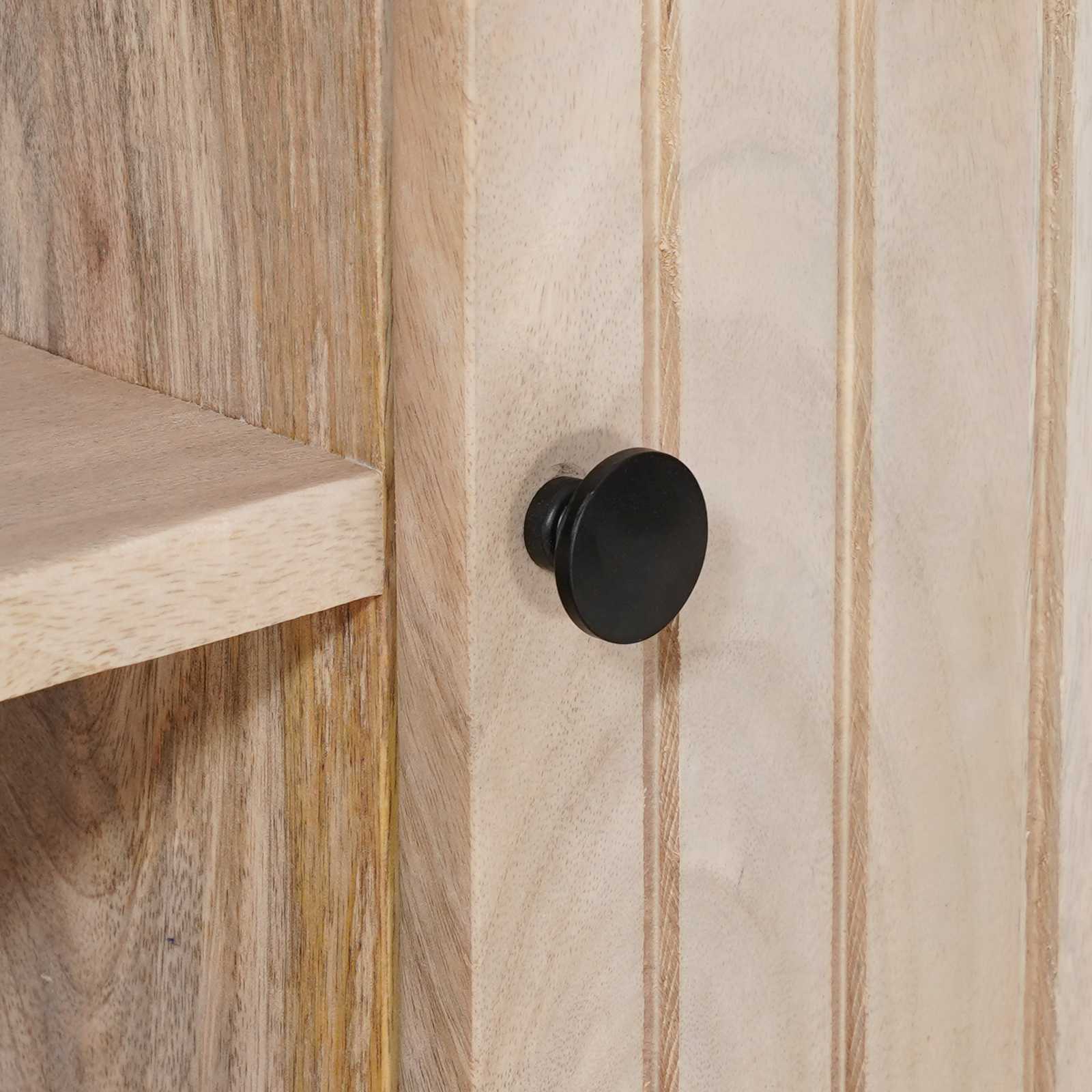 TV-kast 105 x 30 x 45 cm Massief Mango Hout en Geengineerd Hout image 9