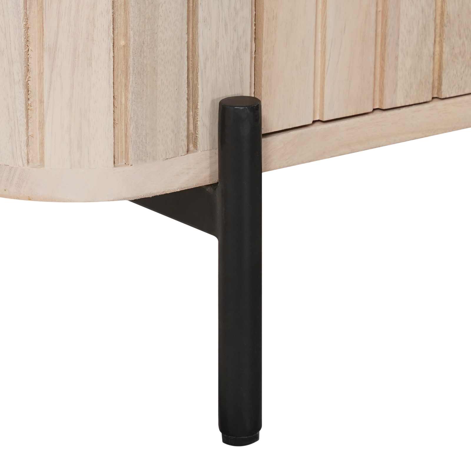 TV-kast 105 x 30 x 45 cm Massief Mango Hout en Geengineerd Hout image 10