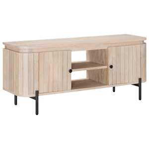 vidaXL Telerikapp riiuliga ladustamisega uksega 105 x 30 x 45 cm