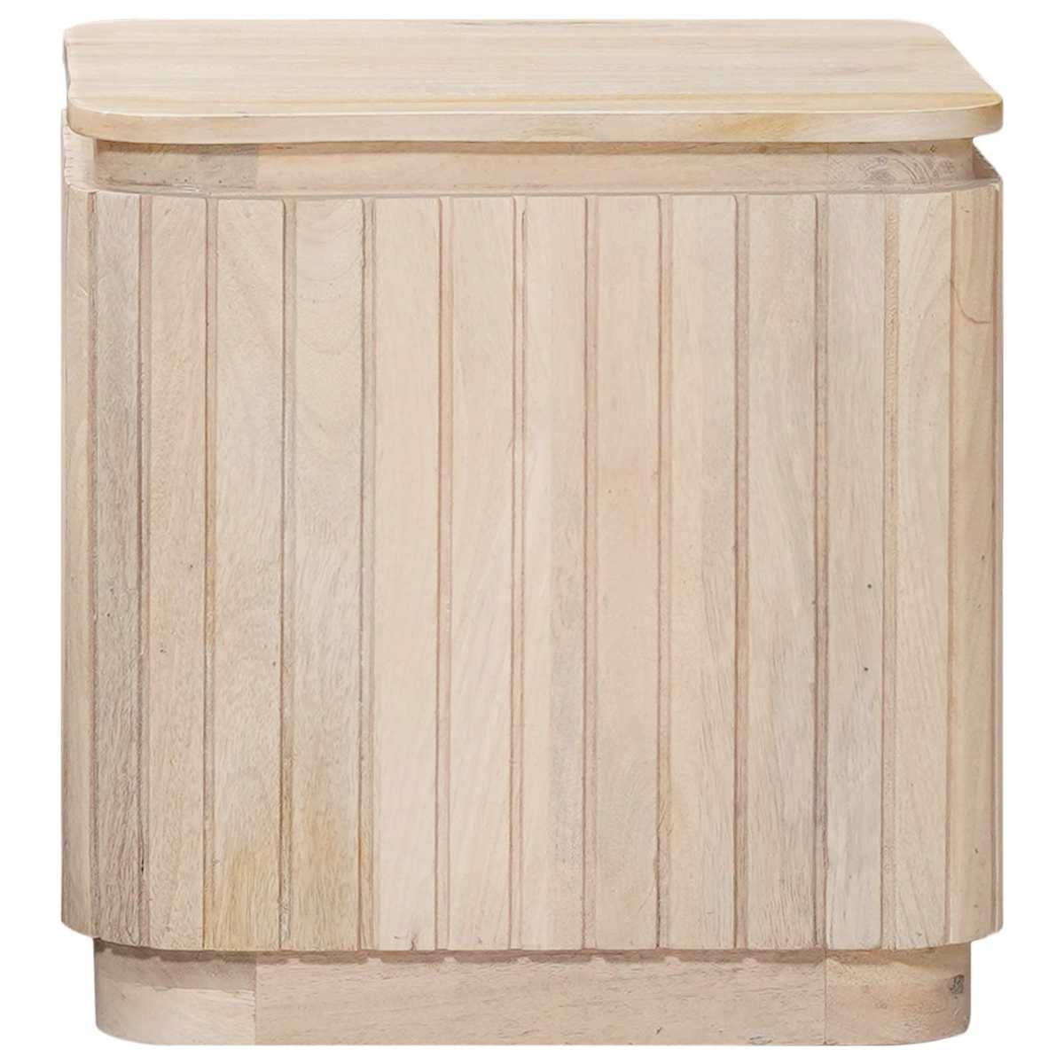 Håndlavet sidebord sæt 2 stk. Hvid 45 x 45 x 45 cm - Billede 4
