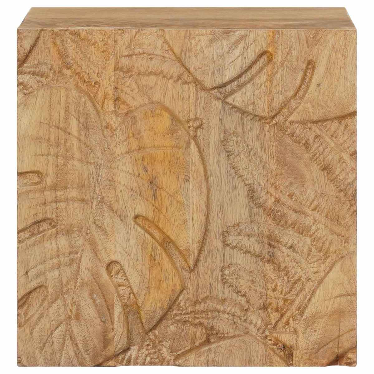 Håndlavet natbord Teakbrun 40x30x40 cm Massivt mangotræ - Billede 5