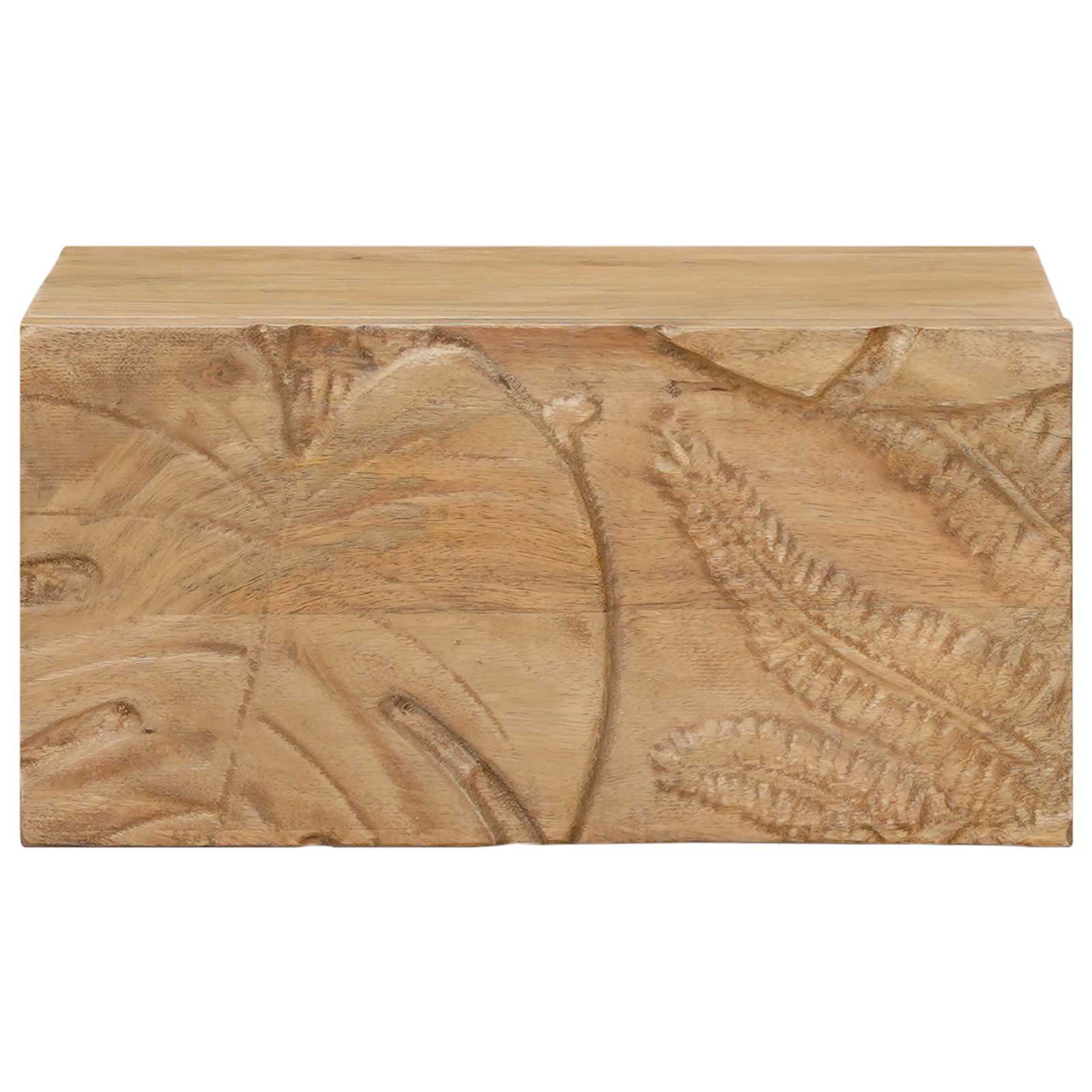 vidaXL Handgefertigter Nachttisch Teakbraun 40 x 30 x 20 cm – Bild 5