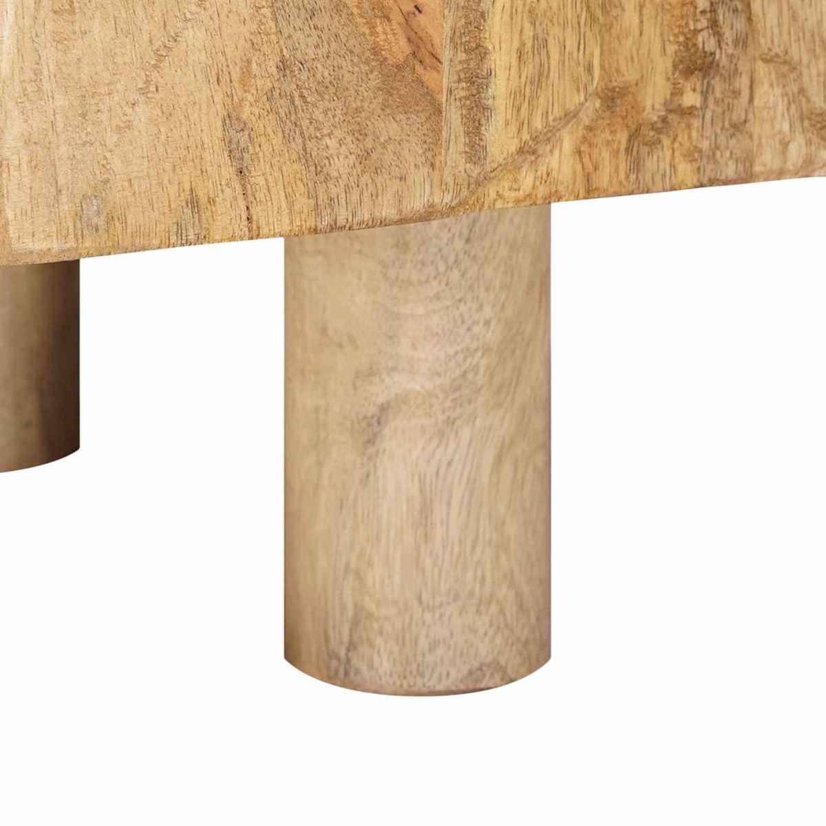 TV-skab 110 x 30 x 40 cm Massivt Mango Træ og Ingeniørtræ - Billede 10