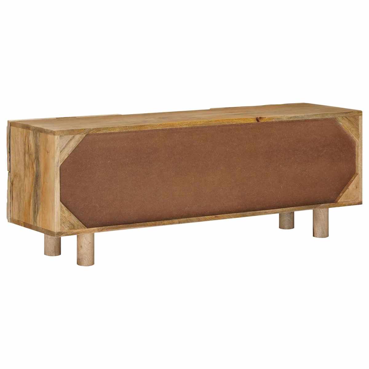 TV-skab 110 x 30 x 40 cm Massivt Mango Træ og Ingeniørtræ - Billede 7