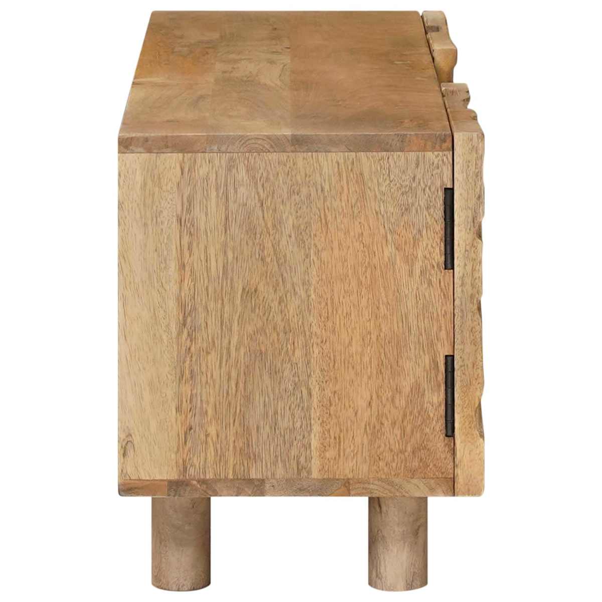 TV-skab 110 x 30 x 40 cm Massivt Mango Træ og Ingeniørtræ - Billede 6