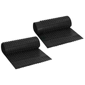 Rýhovaná odvodňovací deska 2 pcs Černá 0,5 x 20 m HDPE - obrázek 2