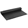 vidaXL Kurruline kuivenduspapp Must 1 x 20 m HDPE