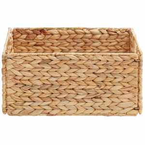 Úložné koše 2 pcs Přírodní 35 x 25 x 17 cm Vodní hyacint - obrázek 6