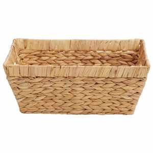 Úložné koše 2 pcs Přírodní 38 x 28 x 15 cm Vodní hyacint - obrázek 6