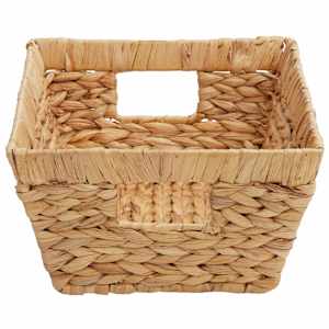Úložné koše 2 pcs Přírodní 38 x 28 x 15 cm Vodní hyacint - obrázek 7
