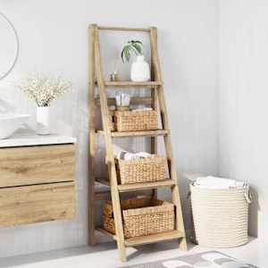 Úložné koše 3 pcs Přírodní 40 x 30 x 18 cm Vodní hyacint - obrázek 3