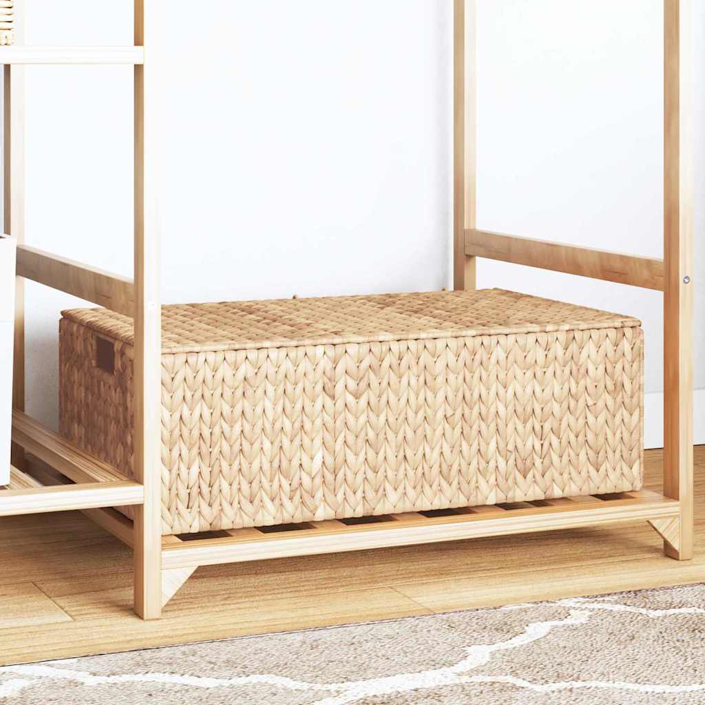 vidaXL Aufbewahrungsbox Natur 60 x 38 x 20 cm Wasserhyazinthe