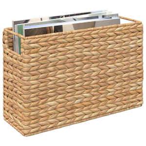 Koše na časopisy 2 pcs Přírodní 39 x 14 x 25 cm Vodní hyacint - obrázek 3