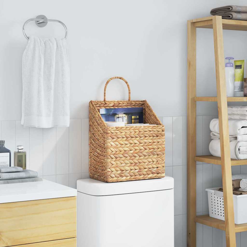 Viseča košara Naravna 30 x 17,5 x 49,5 cm Vodna hijacinta - slika 4