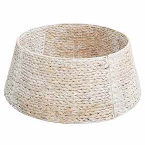 vidaXL J&otilde;ulupuukaelus &Uuml;mmargune Valge L&auml;bim&otilde;&otilde;t 60 x 22 cm Vesih&uuml;atsint